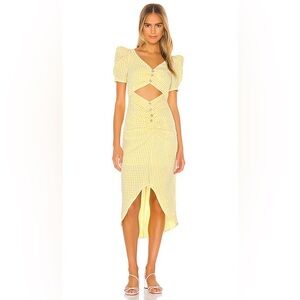 Song of Style Lena Midi Dress (Size XS)